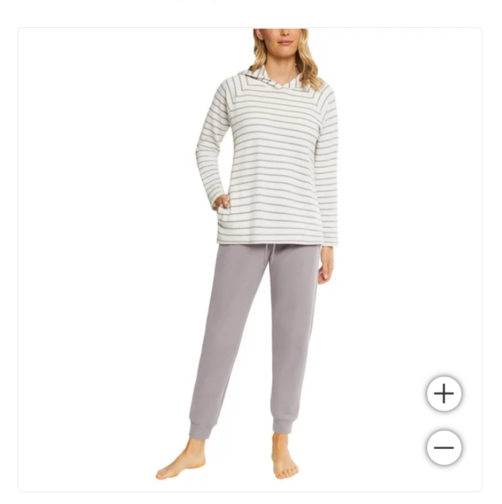 Max & Mia Ladies' Waffle Knit Lounge Set